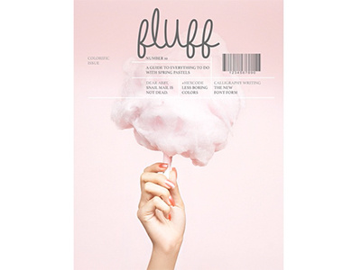 Magazine Cover Concept magazine layout digital design cover design