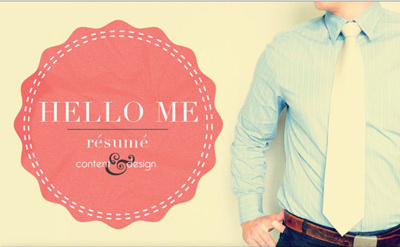 Hello Me Logo badge branding logo