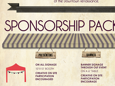sponsorship/infograph branding