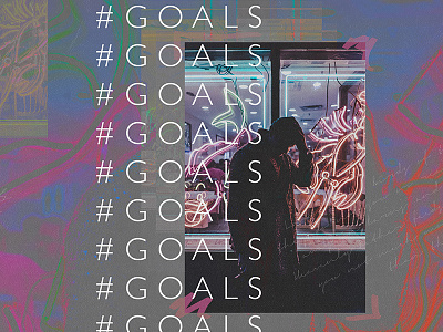 Goals abstract church design goals lights neon type youth