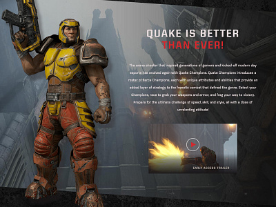 "Quake['s site] is better than ever!"