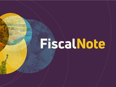 FiscalNote logo: don't fear the purple