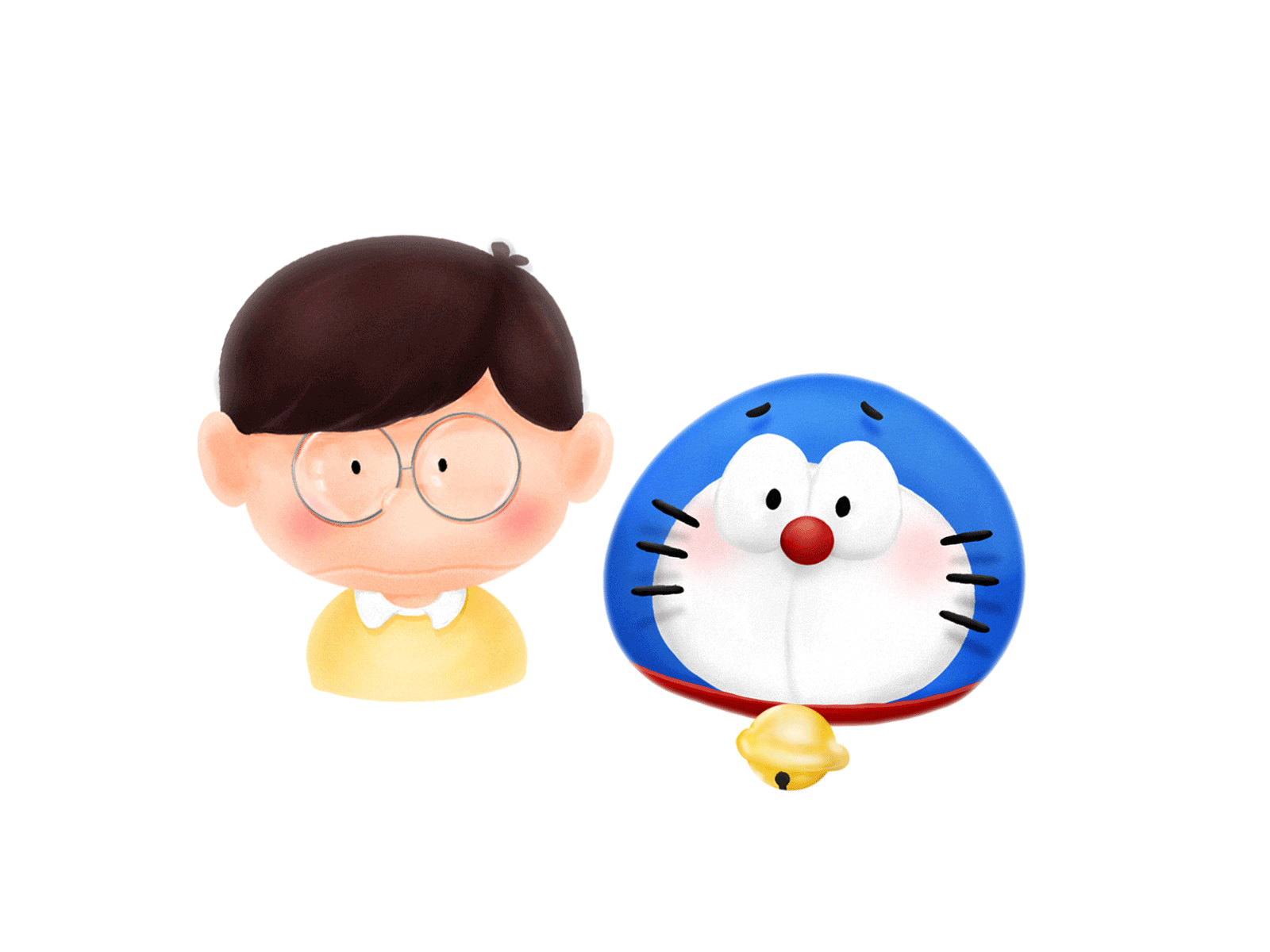 Nobita Nobi Doraemon, doraemon, love, leaf png | PNGEgg