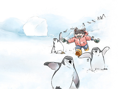 World Penguin Day illustration