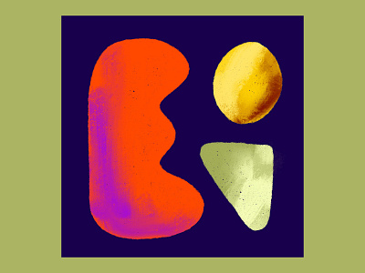 Greens, Eggs, & Ham abstract abstract art art artist design digitalart illustration procreate texture textured