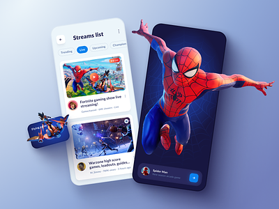 Streaming & Game Store App