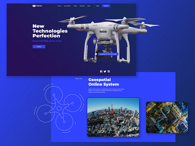 Drone Landing Page