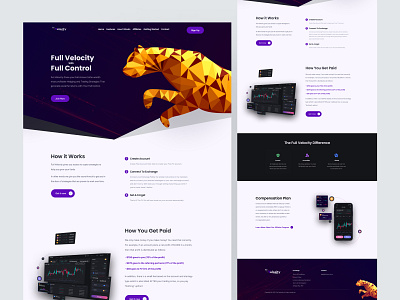 Crypto Market Landing Page crypto landing page design figma free landing page ui uiux web design