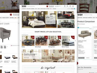 Furniture Mart ecommerce furniture ui ux website