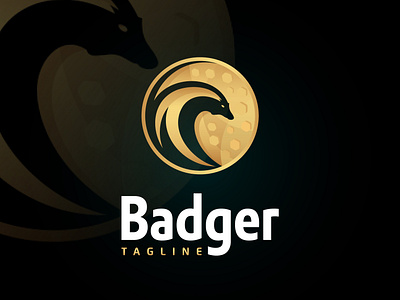 Badger abstract logo