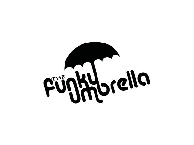 The Funky Umbrella brand identity branding identity logo logo mark