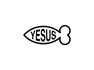 Yesus brand identity branding fish dicks identity kanye logo logo mark