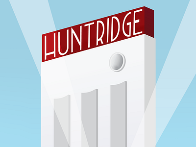 Huntridge brand identity branding identity logo logo mark