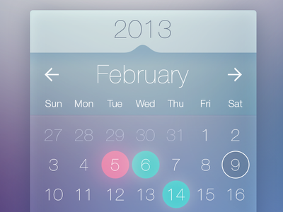 Calendar Widget