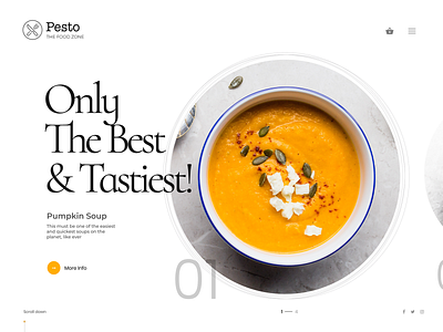 Pesto: Restaurant Website Design