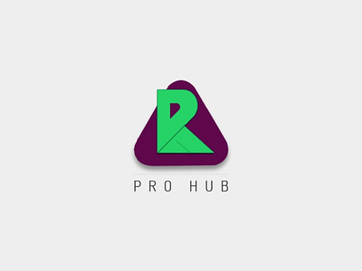 R | Pro hub logo design