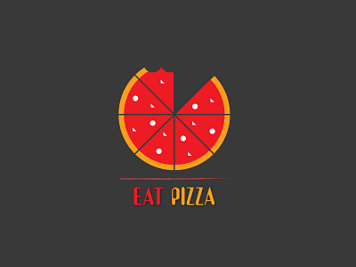 Eat Pizza Website and Logo