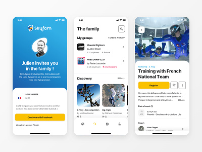 Mobile App - Skyfam