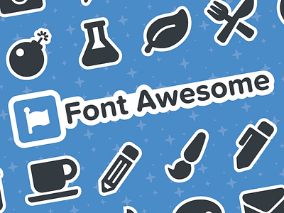 Font Awesome 5 Stickersheets!