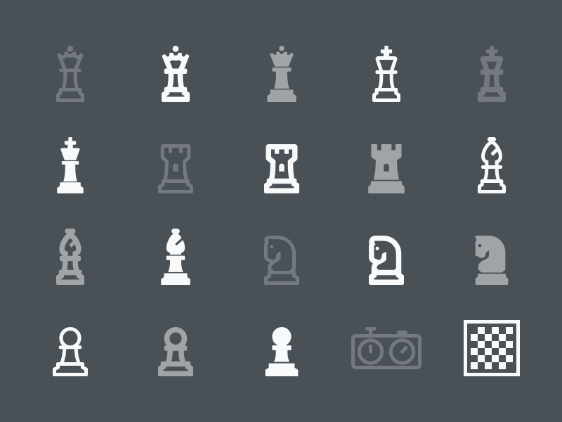 Chess Icon  Font Awesome