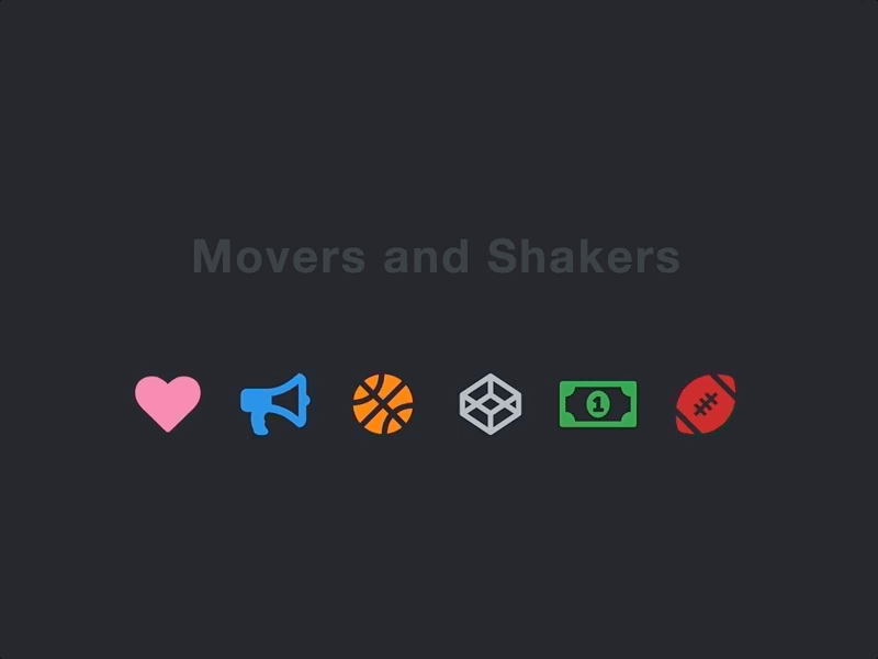 Movers and Shakers animate animate.css awesome font font awesome font awesome 5 icons