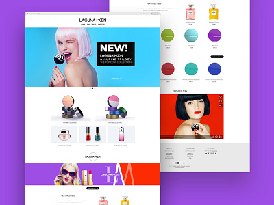 E-commerce Landing Page ecommerce home illustration sketch ui ux web
