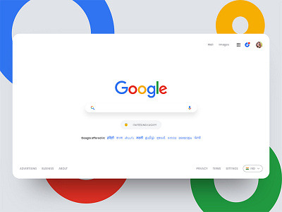 Google Search Redesign google search ui design web design