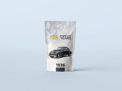 Packaging Design for Skoda - 125 Years 125 design package package design packaging skoda years