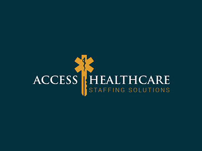 Logo Healthcare Solutions design doctor green healthcare logo medical yellow