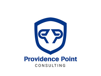 PP - Logo blue branding consulting logo