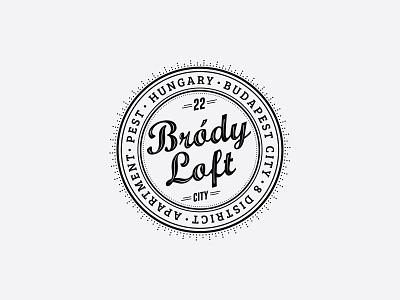 Logo Brody Loft - Budapest