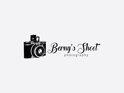 Logo Berny's Shoot Photography logo old photography photos vintage