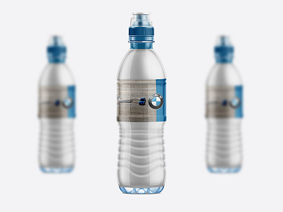 Label Design BMW Bottle bmw bottle design label water