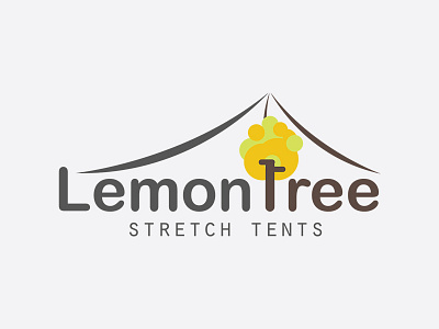 Logo Lemon Tree Tents lemon logo tent tents tree