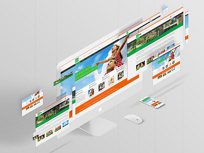 Web Design - CEZ Romania design mockup template web
