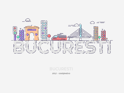 Bucuresti 2017 bucuresti logo visual