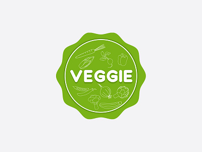 Sticker Veggie sticker veggie