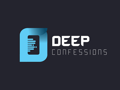 Deep Confessions Logo design dj logo mix music