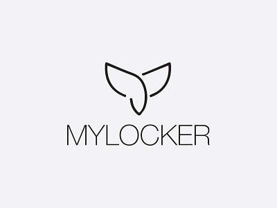 Logo for mylocker.ro design logo modern