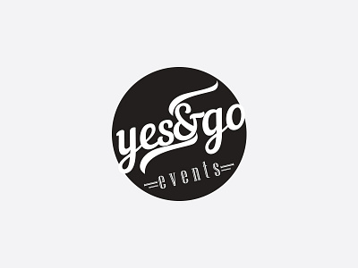 Logo concept design - Yes&Go concept design events logo