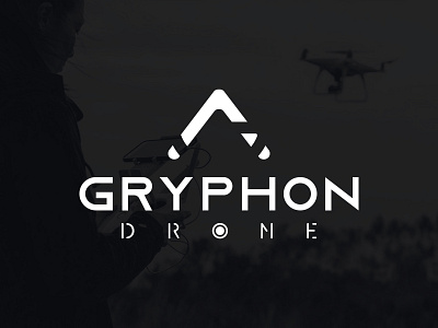 GryphonDrone - Logo aerial drone logo photography video