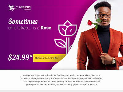 Landing Page -  Rose