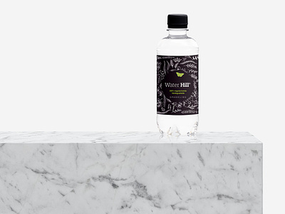 Water Label Design bottle branding design label vector water