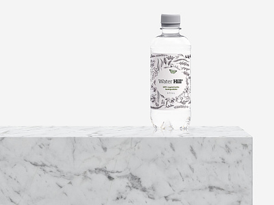 Label Design - Water Bottle bottle branding design illustration label print water