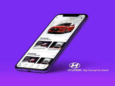 Hyundai Thanh Cong - App Concept app concept car app danielnguyen design hyundai iphone x mobile uidesign ux design