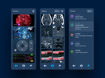 Surgical app sidebar