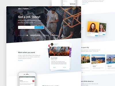 Jobandtalent landing redesign