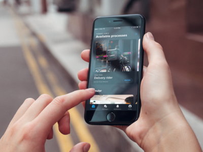 Digital staffing agency - Night mode