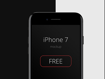 iPhone7 Mockup FREE