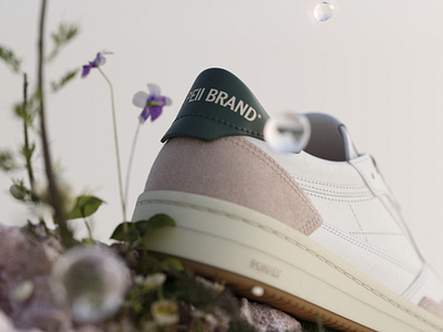 POMPEII & Sustainability 3d brand branding cgi details eco nature rendering shoes sustainability